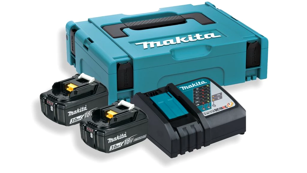 Akku-Kettensäge 2x 18 V mit Power-Source-Kit Li im MAKPAC DUC353 Makita