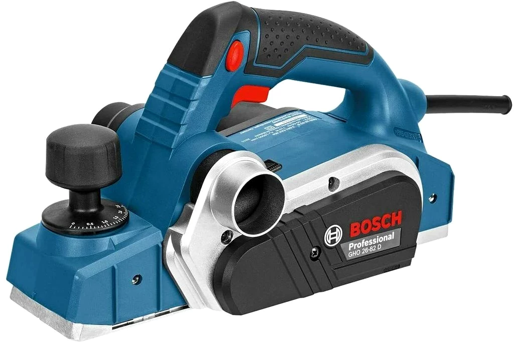 Bosch GHO 26-82 D Professional, Schwarz, Blau, Silber, Aluminium, 16500 RPM, 8,2 cm, 8 m/s², 1