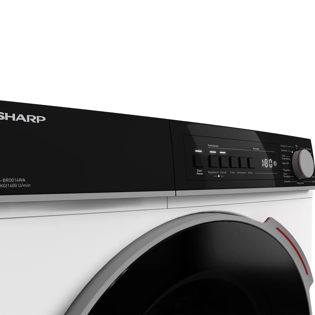 Sharp ES-BRO014WA-DE Waschmaschine 10 kg AquaStop Advanced Inverter Motor