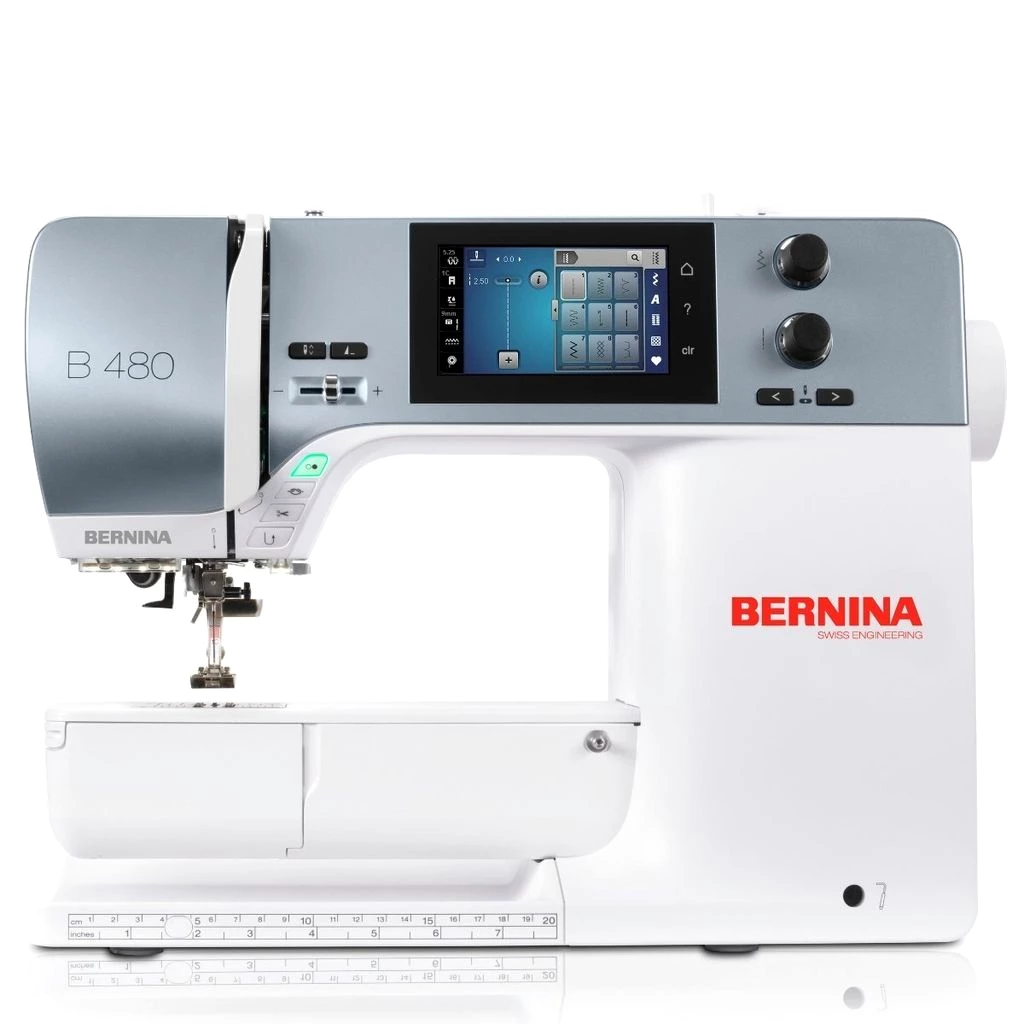 BERNINA B 480 Nähmaschine, farbiges 4,3 Zoll Touchdisplay