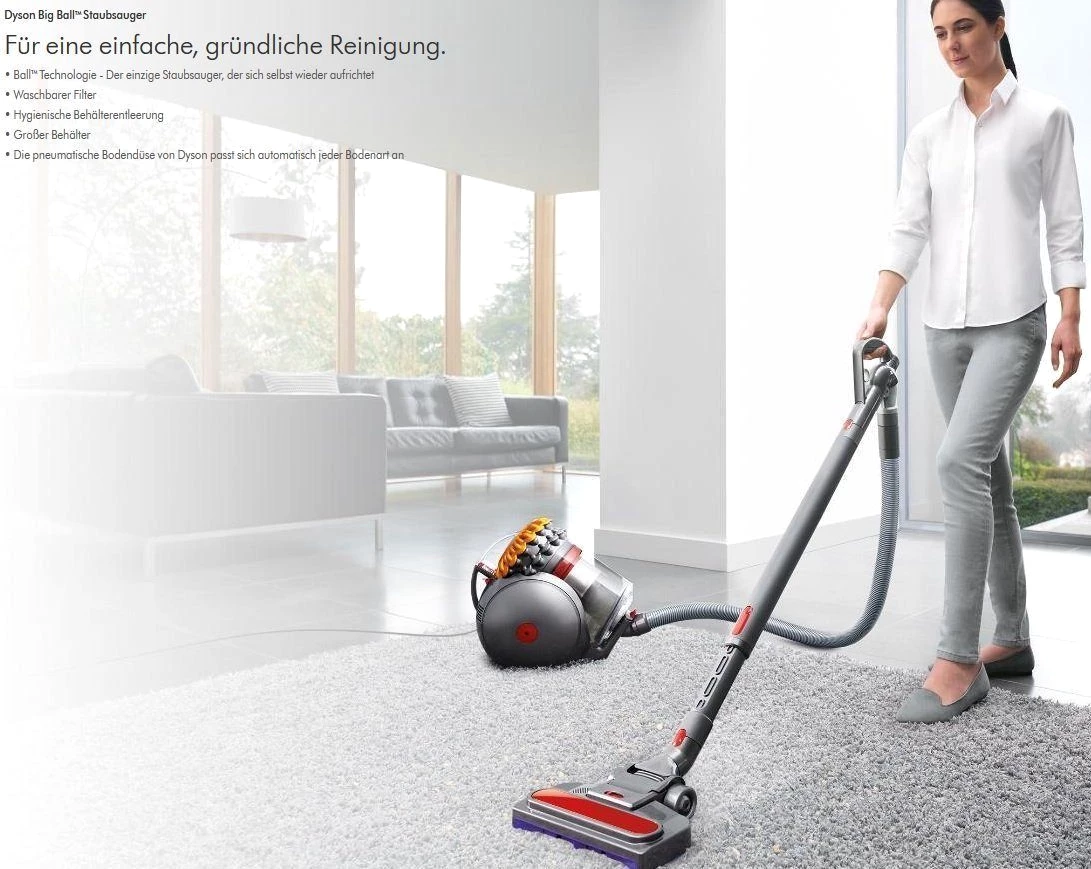 DYSON Bodenstaubsauger Big Ball Absolute 2, Beutellos