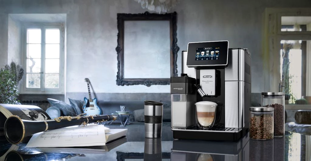 De'Longhi ECAM 610.74.MB PrimaDonna Soul Kaffeevollautomat Metall Schwarz