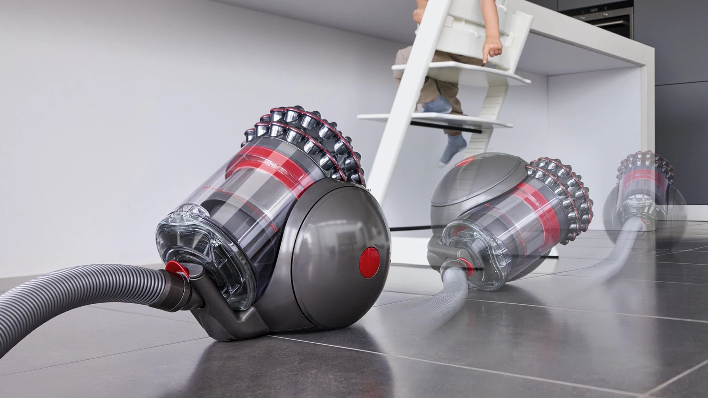 DYSON Bodenstaubsauger Cinetic Big Ball Absolute 2 Bodenstaubsauger, Beutellos, ohne Beutel