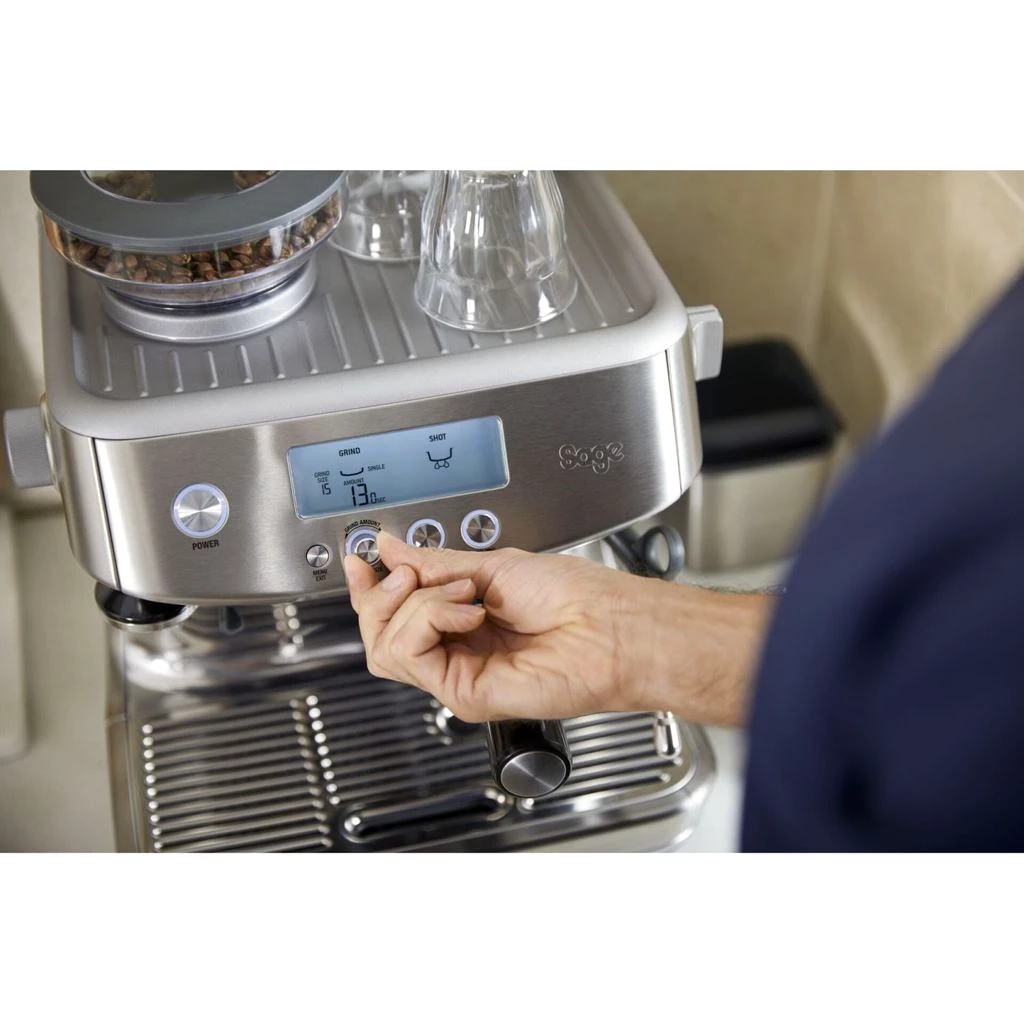 Sage Espresso Maschine the Barista Pro edelstahl