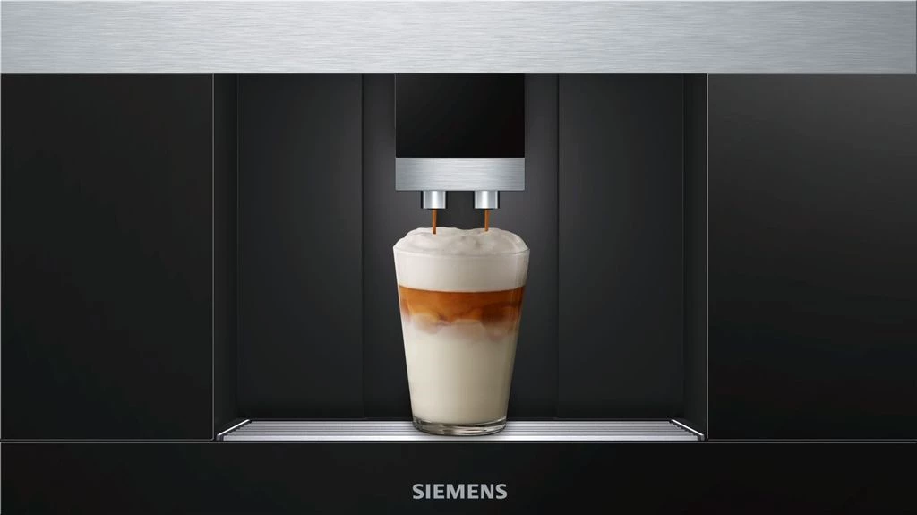 Siemens CT636LES6 - Espressomaschine - 2,4 l - Gemahlener Kaffee - 1600 W - Edelstahl