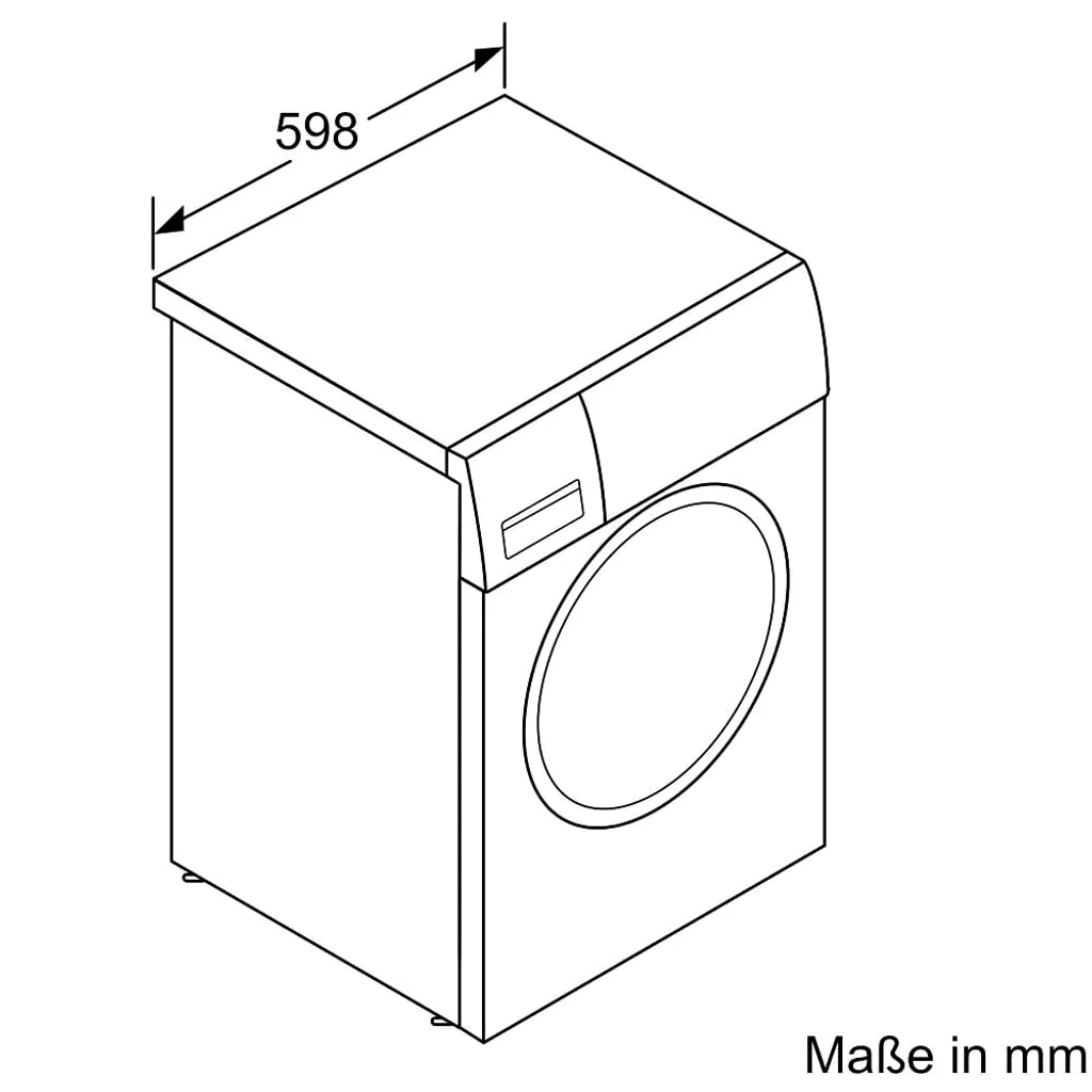Bosch WAN280F3 Waschmaschine Frontlader 7kg 1400 U/min. Aquastop EEK: B