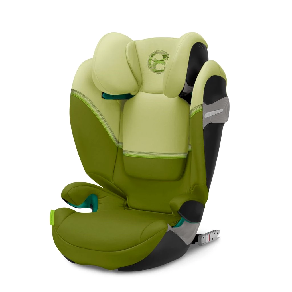 CYBEX Solution S2 I-Fix Kindersitz (15-50 kg), Farbe:Nature Green