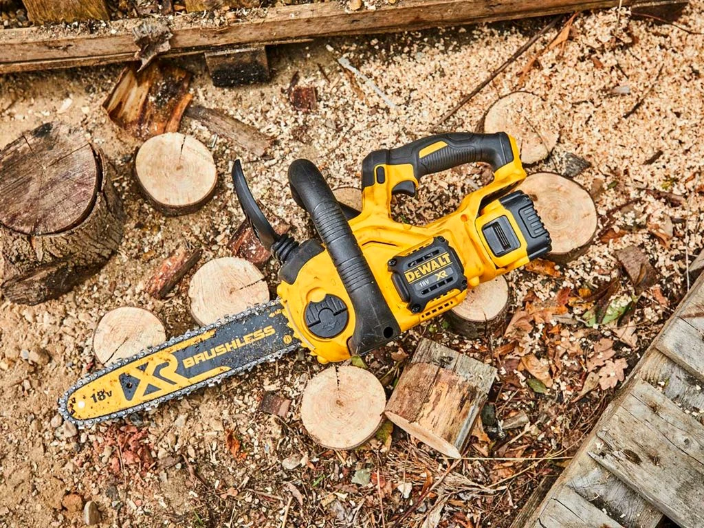 DeWALT DCM565P1 Akku Kettensäge Brushless 18V 5Ah - 30 cm mit Akku und Ladegerät