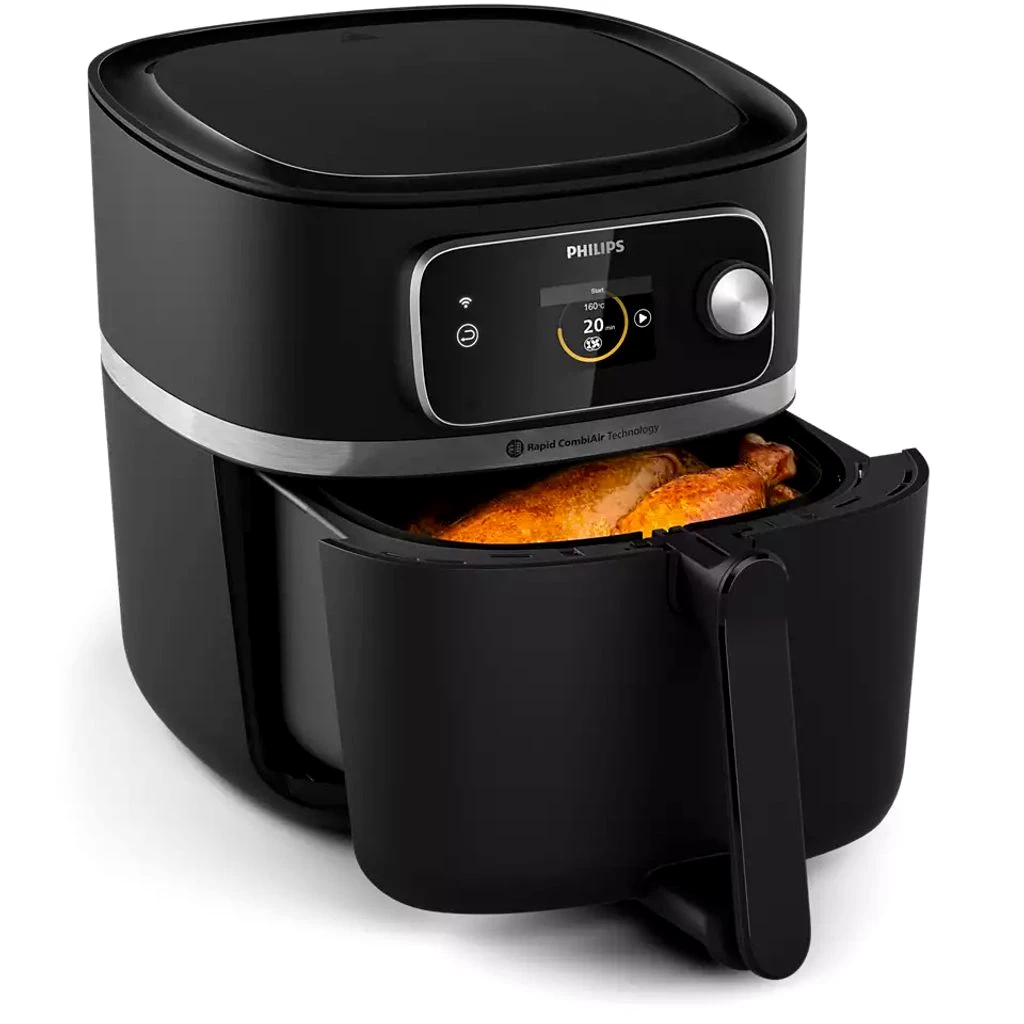 Philips 7000 series HD9880/90 Airfryer Rapid CombiAir XXL Connected, Heißluftfritteuse, 8,3 l