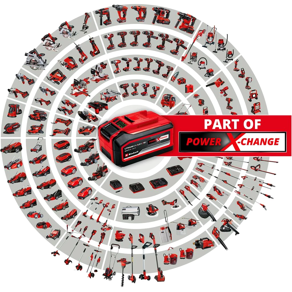 Einhell Power X-Change Akku-Rasenmäher GE-CM 36/48 Li M-Solo