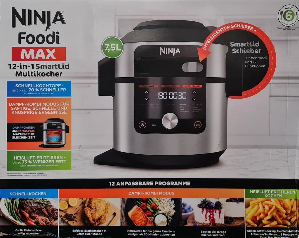 Ninja Foodi MAX 12-in-1 Multikocher   ed  7,5L