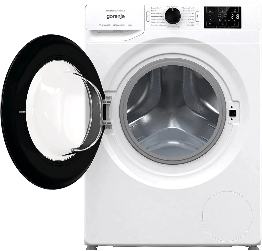 Gorenje WNEI94APS Waschvollautomat, 10 kg, PowerDrive Motor, LED Display, weiß