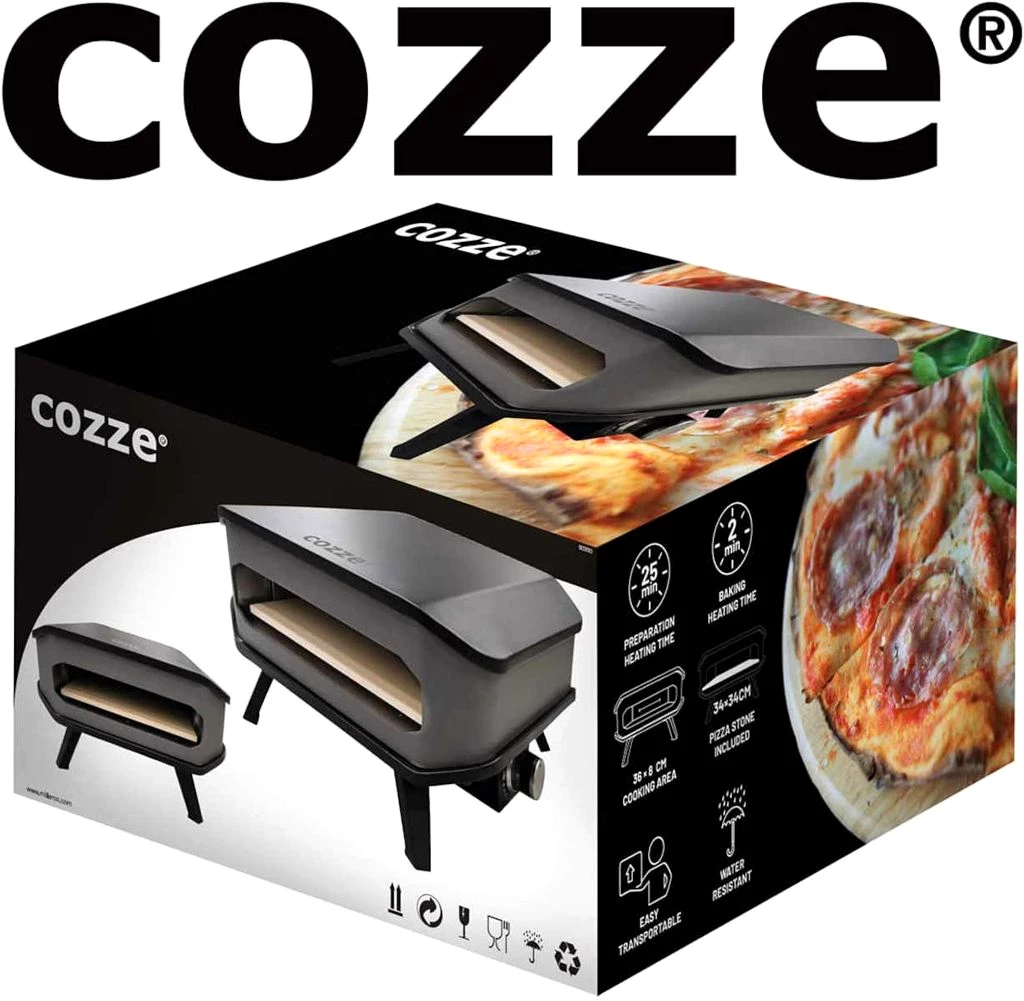 Millarco Cozze Pizzaofen 13'' - gasbetrieben inkl. Druckminderer & Schlauch