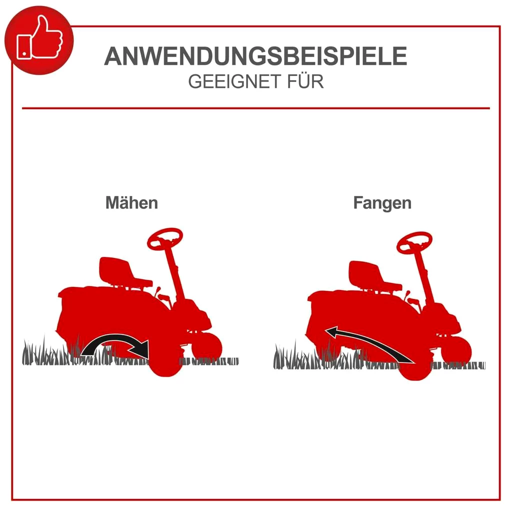 Scheppach Benzin Rasentraktor Aufsitzmäher MR196-61 | 6